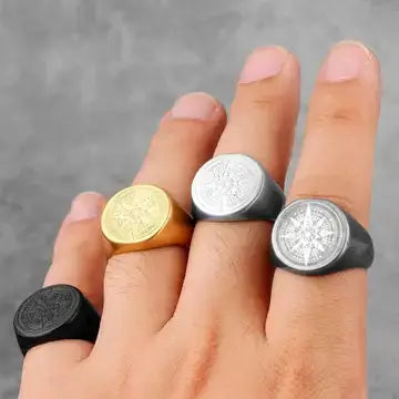 Stainless Steel Men Rings men's rings Luxurious Weddings