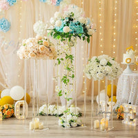 Acrylic Flower Stand and Ball Set - Perfect for Weddings centerpieces Luxurious Weddings