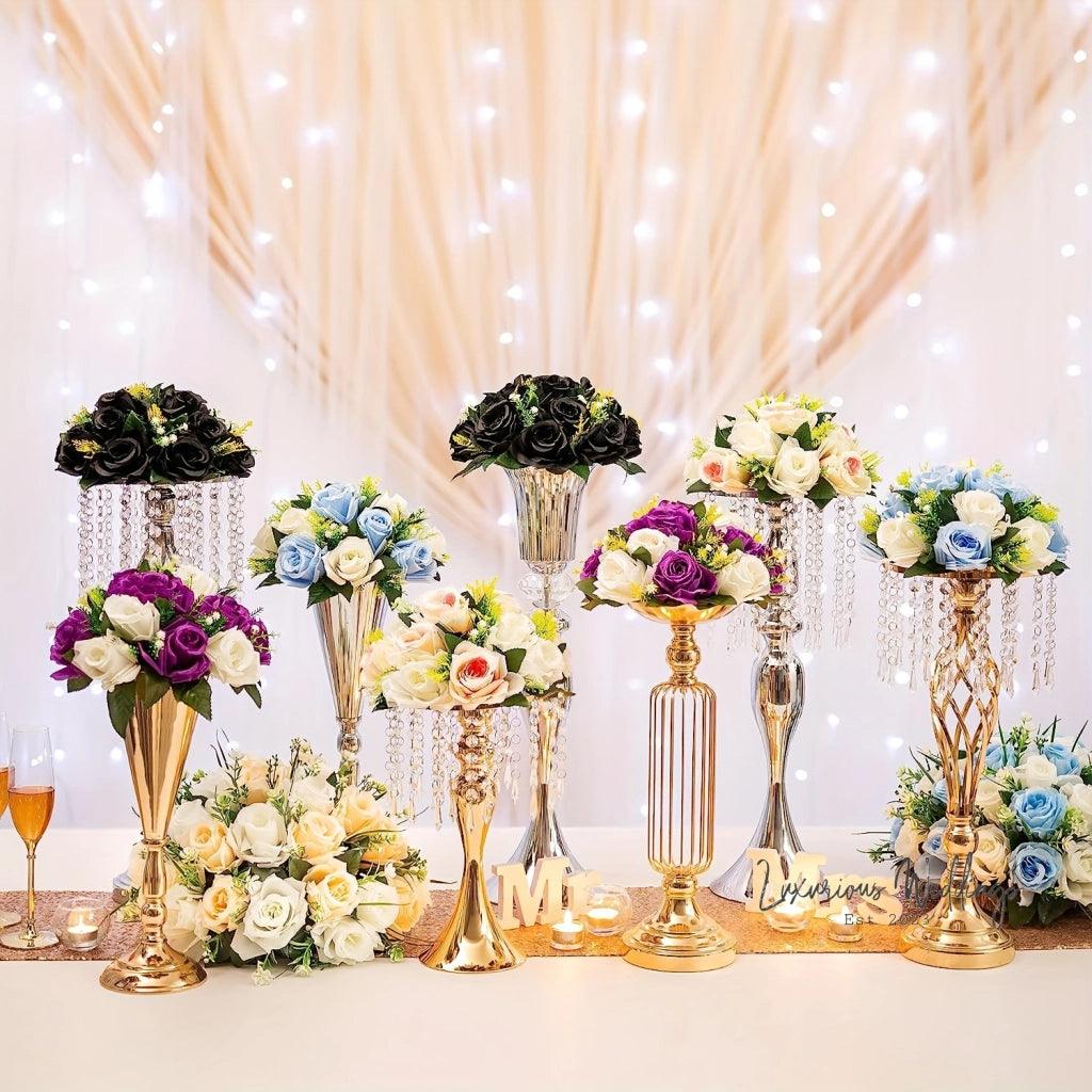 Acrylic Flower Stand and Ball Set - Perfect for Weddings centerpieces Luxurious Weddings