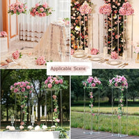 Acrylic Flower Stand and Ball Set - Perfect for Weddings centerpieces Luxurious Weddings