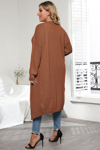 Plus Size Open Front Long Sleeve Cardigan Plus size cardigan Luxurious Weddings
