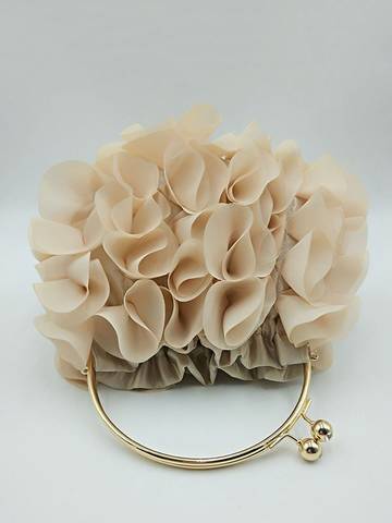Three-Dimensional Flower Handbags Bags Luxurious Weddings