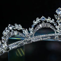 Crystal Princess Birthday Crown Bride Tiaras Luxurious Weddings