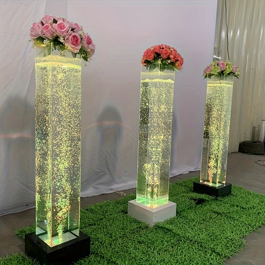 LED Color Changing Fountain Centerpieces led light Luxurious Weddings