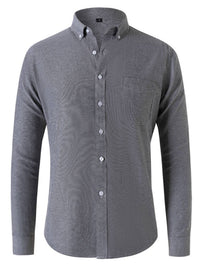 Men's Plus Size Button Down Collared Neck Shirt Men's Shirts Luxurious Weddings