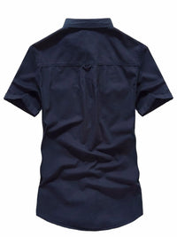 Men's Plus Size Button Up Short Sleeve Shirt Men’s shirts Luxurious Weddings