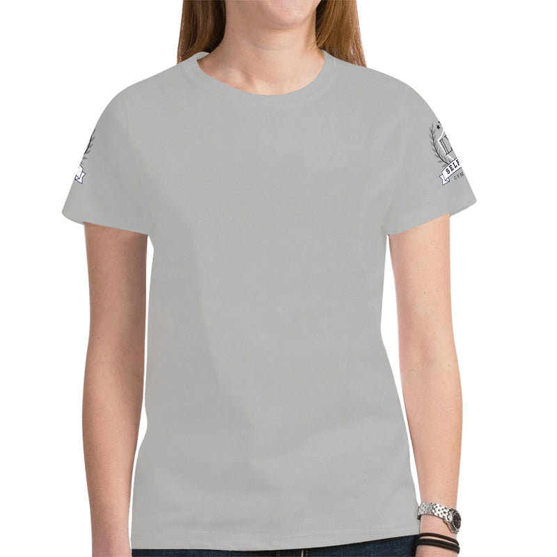Women's All Over Print Mesh Cloth T-shirt (Model T45) Activewear Luxurious Weddings