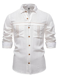 Men's Button Down Collared Neck Shirt Men’s shirts Luxurious Weddings