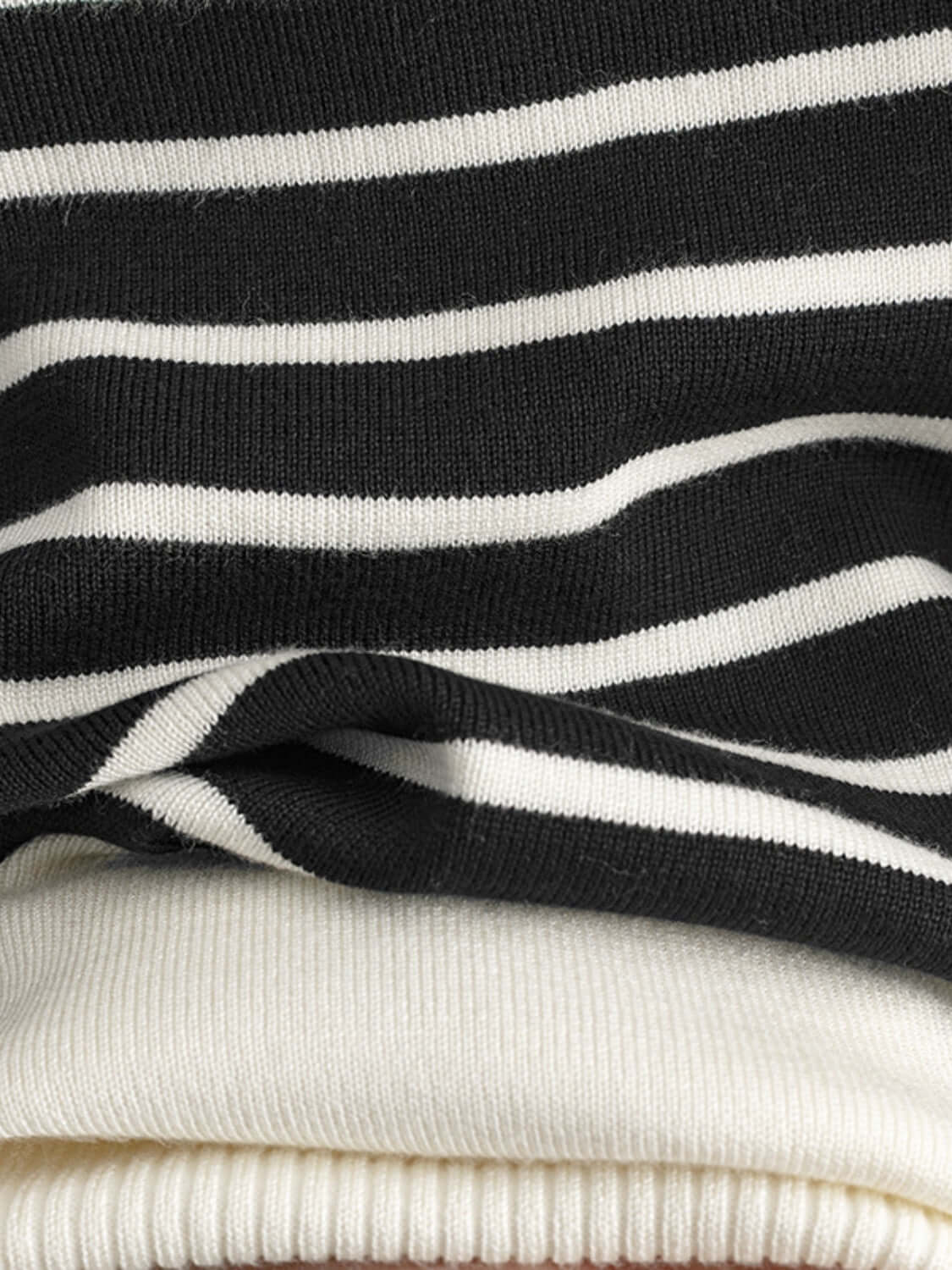 Basic Bae Striped Round Neck Long Sleeve Top and Pants Sweater Set Matching Sets Luxurious Weddings