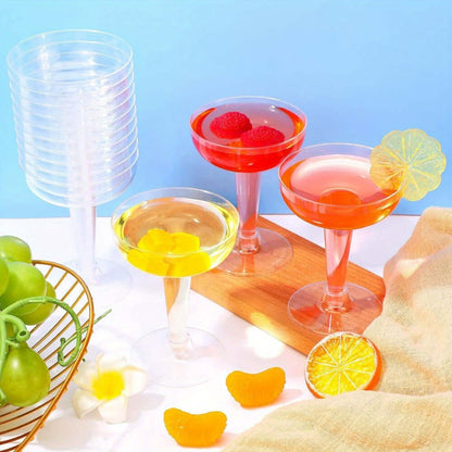 100-Pack Elegant Disposable Champagne Flutes Tableware Luxurious Weddings