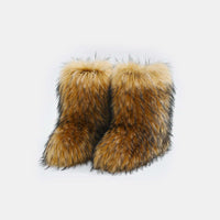Thermal Fuzzy Platform Boots boots Luxurious Weddings