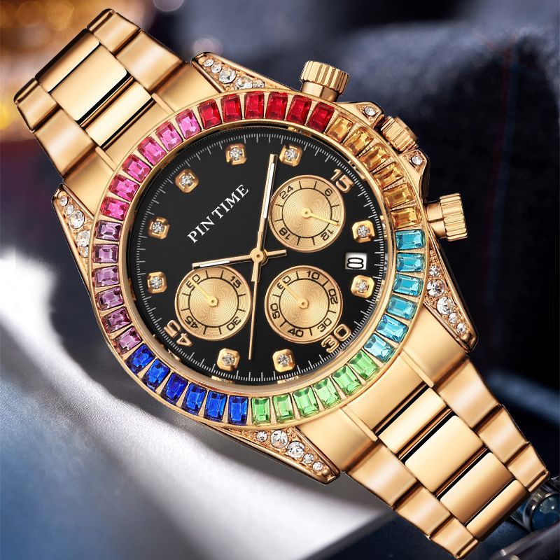 Steel Band Watch For Men And Women watch Luxurious Weddings