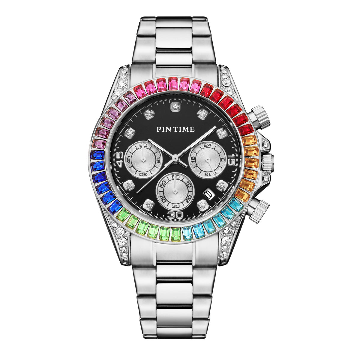 Steel Band Watch For Men And Women watch Luxurious Weddings