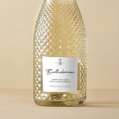 Personalized Prosecco Wine Label Wine Labels Luxurious Weddings