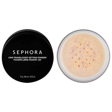 SEPHORA COLLECTION 12HR Translucent Loose Setting Powder powder and setting spray Luxurious Weddings