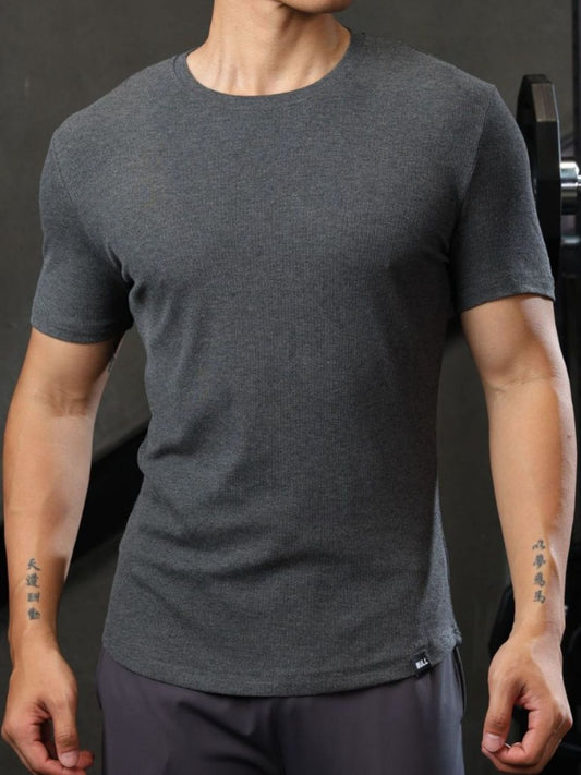 Men's Plus Size Round Neck Short Sleeve T-Shirt Men’s tshirts Luxurious Weddings