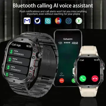 Military Smartwatch For Men smartwatch Luxurious Weddings
