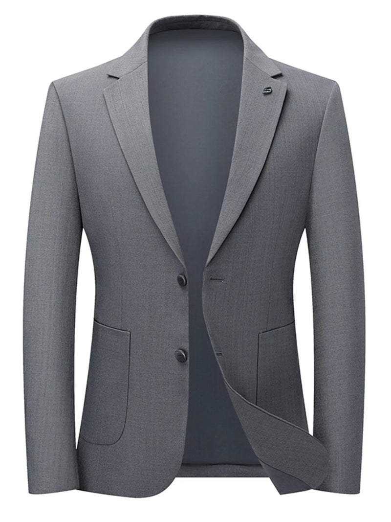Men's Lapel Collar Long Sleeve Blazer Blazers Luxurious Weddings
