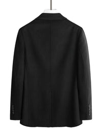 Men's Plus Size Wool Long Sleeve Outerwear Jackets Luxurious Weddings