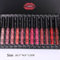 Lip Gloss 12pc Set Liquid Lipstick Lipstick Luxurious Weddings