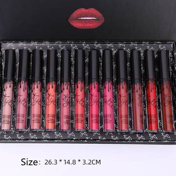Lip Gloss 12pc Set Liquid Lipstick Lipstick Luxurious Weddings