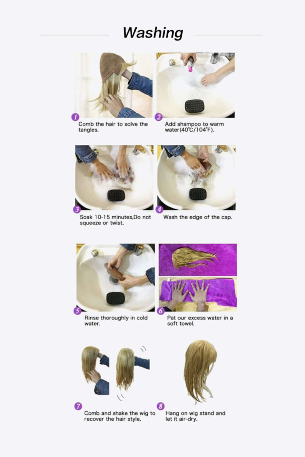 Full Machine Long Wave Wigs 26'' Wigs Luxurious Weddings