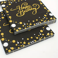 Happy Birthday Napkins Napkins Luxurious Weddings