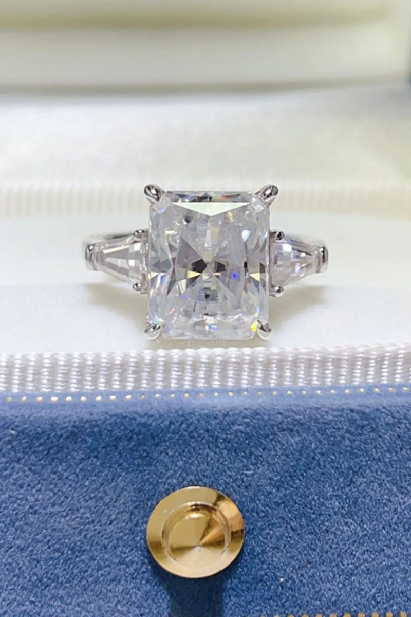 5 Carat Moissanite 925 Sterling Silver Ring men's rings Luxurious Weddings