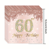 Stylish Golden Rose Napkins Napkins Luxurious Weddings