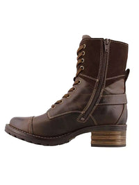 Lace-Up Block Heel Boots boots Luxurious Weddings