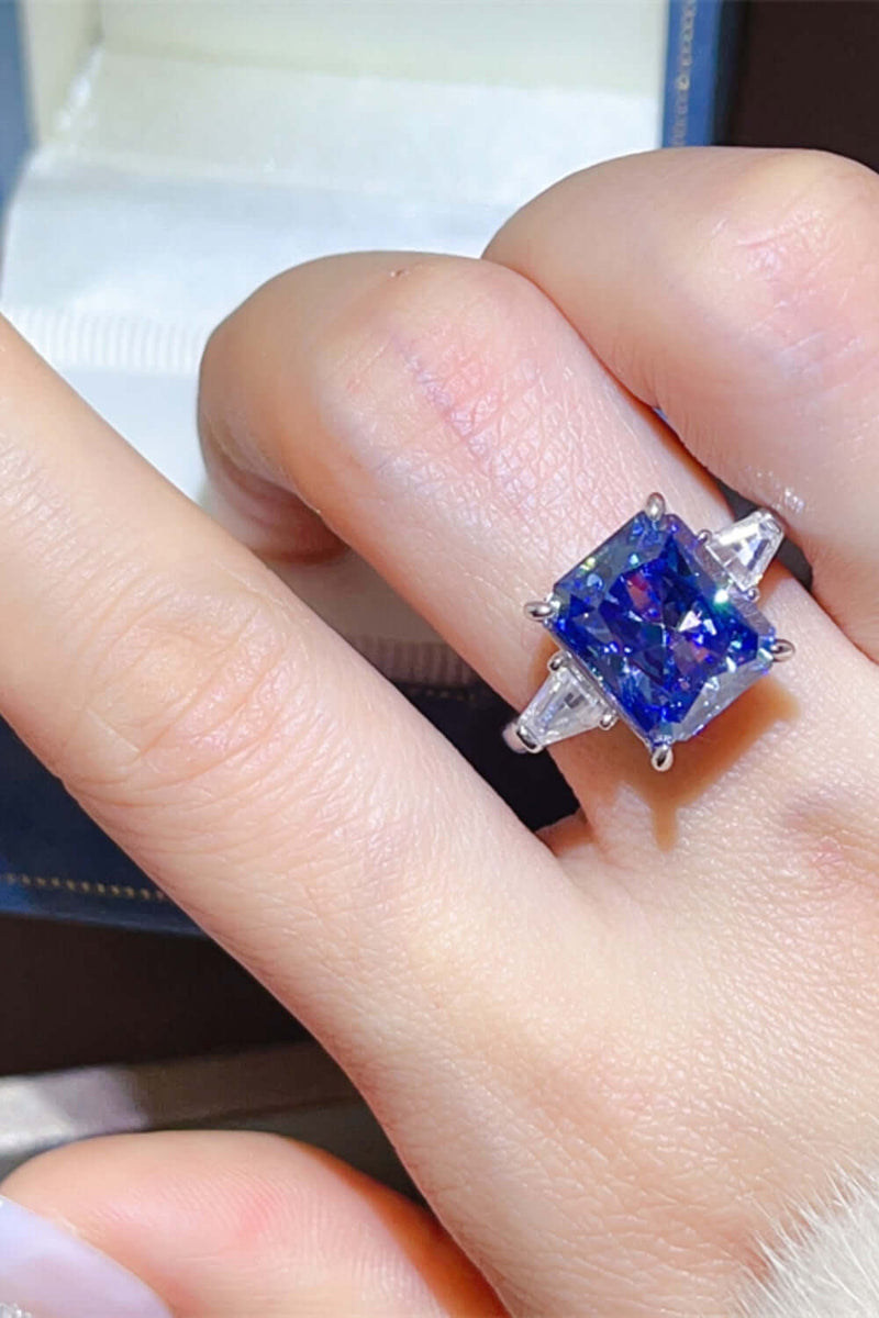 5 Carat Moissanite 925 Sterling Silver Ring Rings Luxurious Weddings