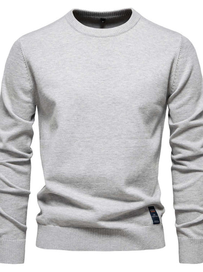 Men's Round Neck Long Sleeve Sweater Sweatshirts Luxurious Weddings