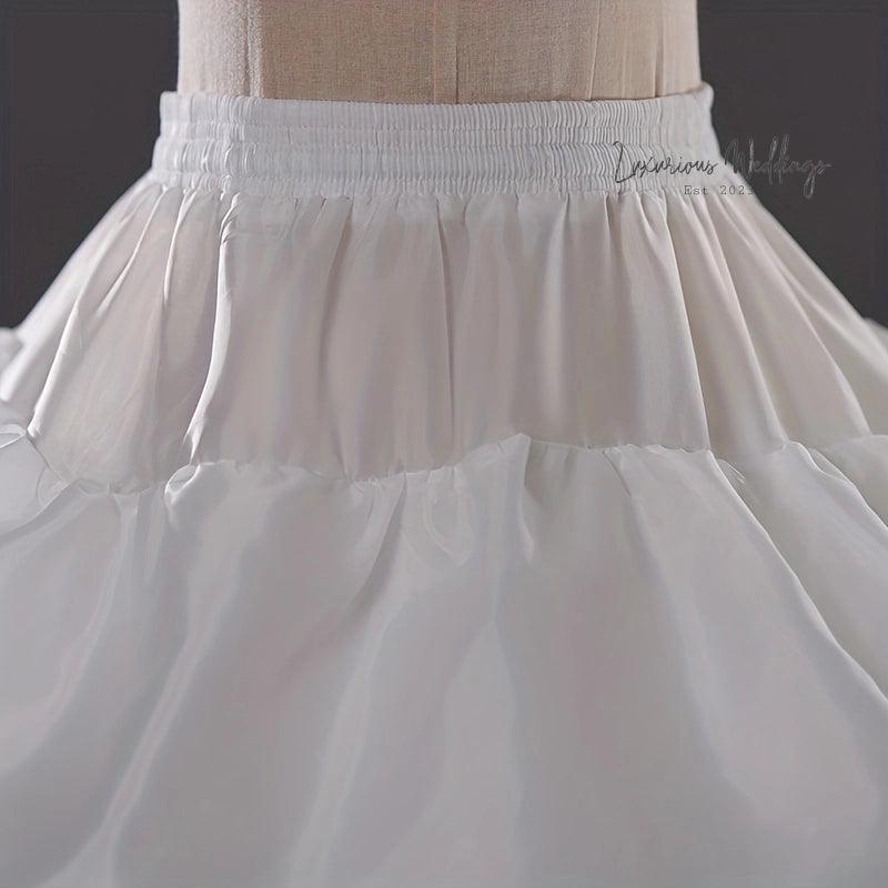 Fairy Wedding Dress with Steel Ring Support - Underskirt/Petticoat Luxurious Weddings