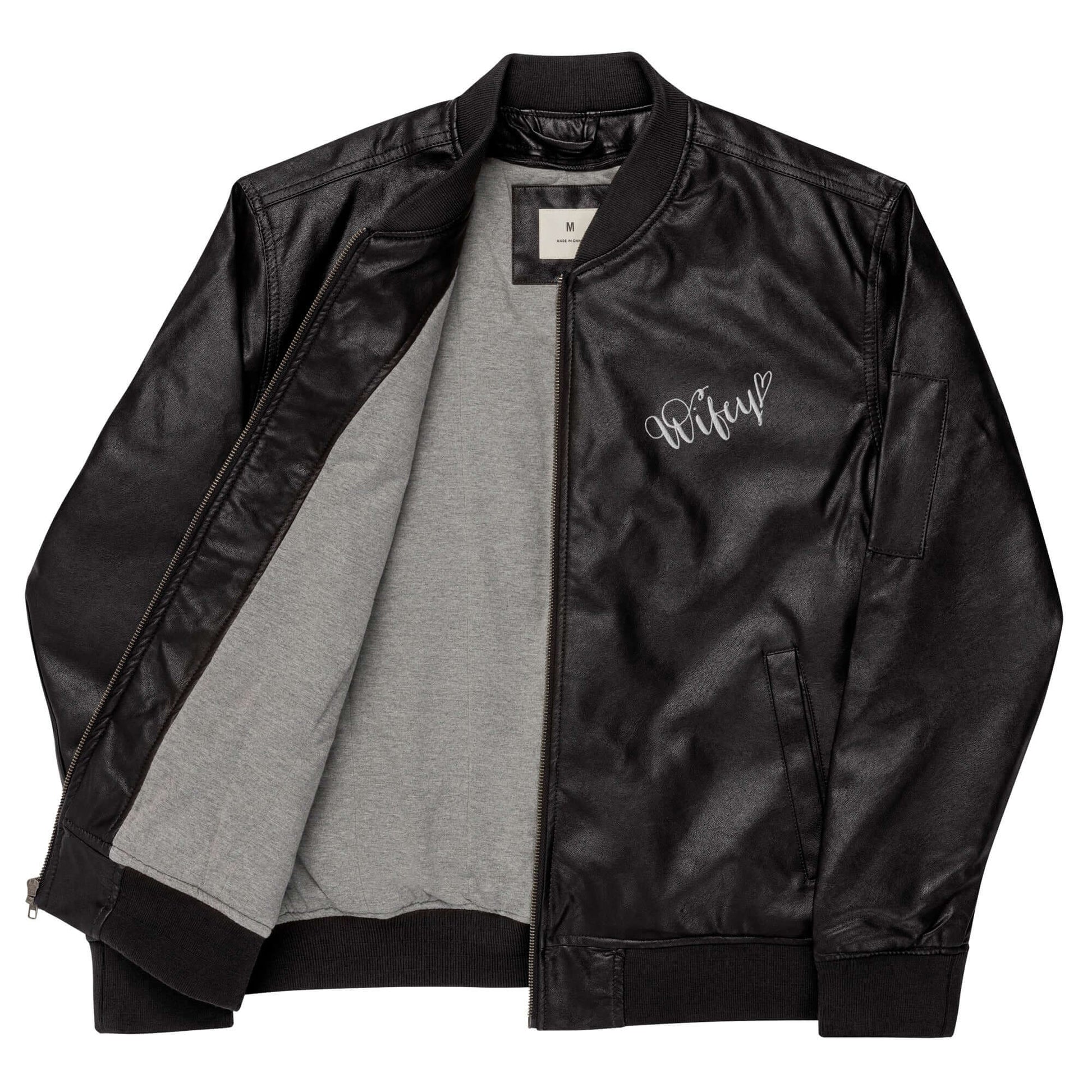 BRIDE TO BE Leather Bomber Jacket women's jacket Luxurious Weddings