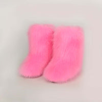 Thermal Fuzzy Platform Boots boots Luxurious Weddings