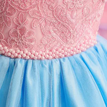 Vintage Birthday Princess Dress girls dresses Luxurious Weddings