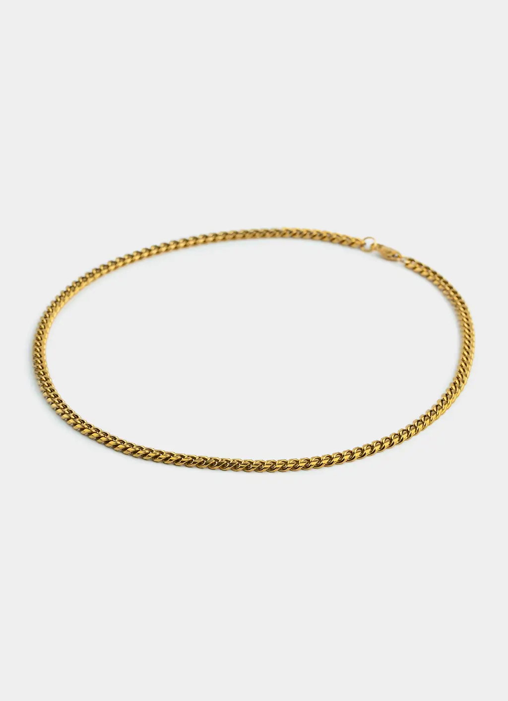 Havana Cuban Necklace 5mm - 18K Gold Plated
