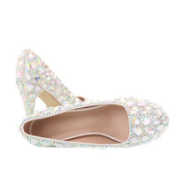 12cm/14cm Heels & Flats Crystal wedding shoes bling shoes Luxurious Weddings
