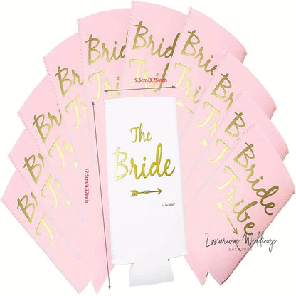 Premium Bride Tribe Skinny Can Sleeves Hens Night Luxurious Weddings