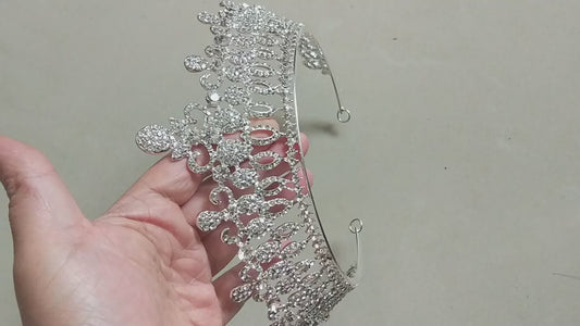 Crystal Queen Wedding Tiara Tiaras Luxurious Weddings