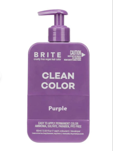 Brite Clean Color ~ Purple Hair Color Luxurious Weddings