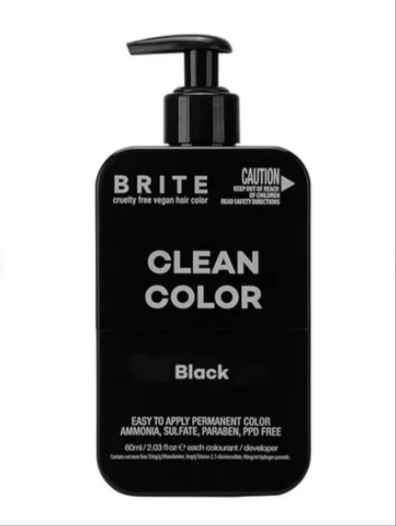 Brite Clean Color ~ Black Hair Color Luxurious Weddings