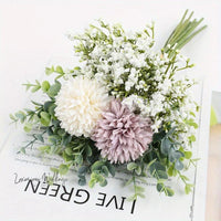 Simulated Hydrangea Bridal Bouquet Bridal Bouquet Luxurious Weddings