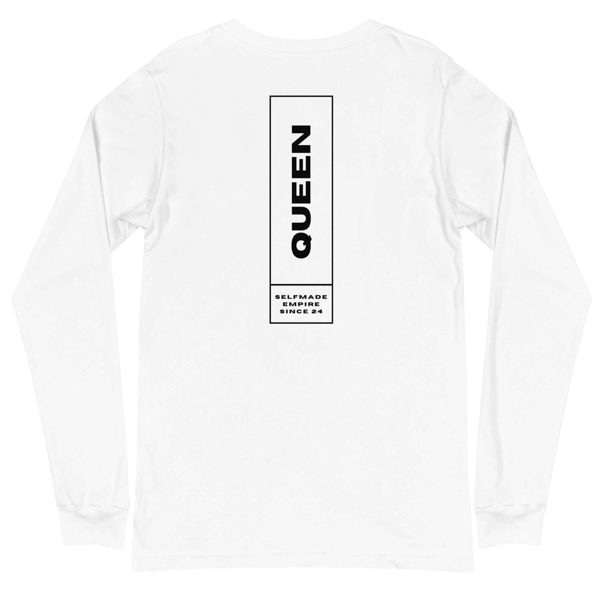 Queen Unisex Long Sleeve Couples Tee Luxurious Weddings