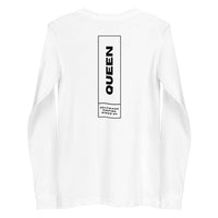 Queen Unisex Long Sleeve Couples Tee Luxurious Weddings