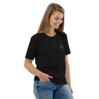 King and Queen Black Unisex organic cotton t-shirt Luxurious Weddings