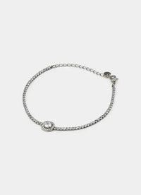 Birds Eye Tennis Bracelet - Stainless Steel