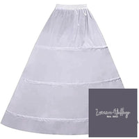 Vintage 3-Hoop Petticoat Underskirt for Wedding Dress Luxurious Weddings
