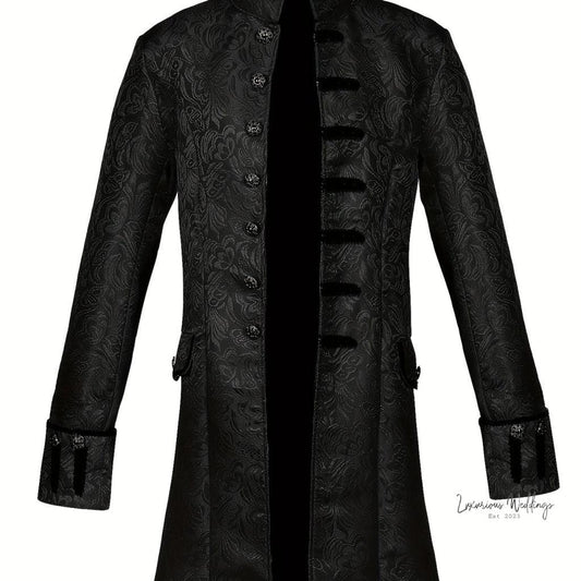Vintage Steampunk Men's Jacket Themed Men's Jacket Luxurious Weddings