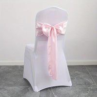 Wedding Party Chair Cover Set - 5pcs Chair Sashes Luxurious Weddings